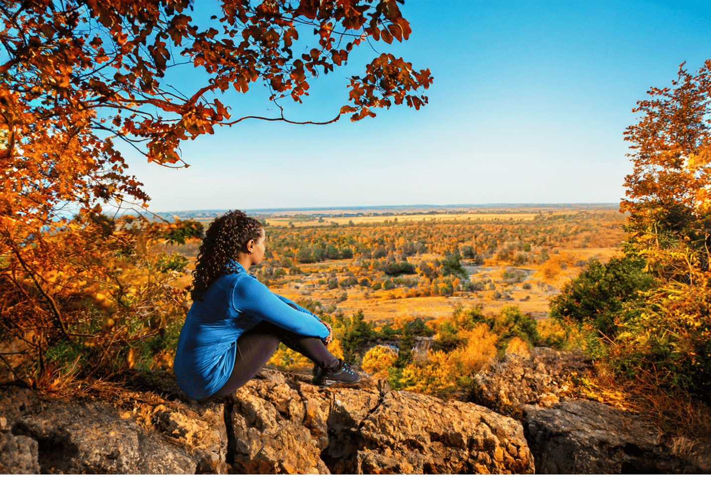 Fall image of burlington