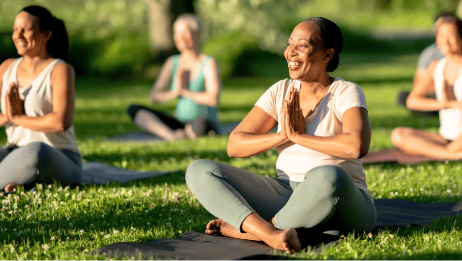 Yoga at the Gardens